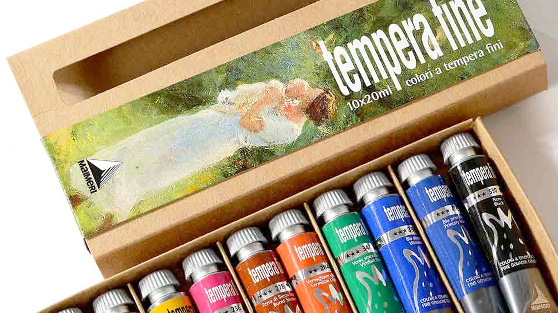 Come Scegliere la Tempera Giusta: Guida Completa ai Colori Maimeri Fine